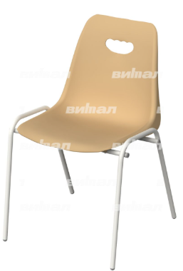 Стул Венеция на круглой трубе